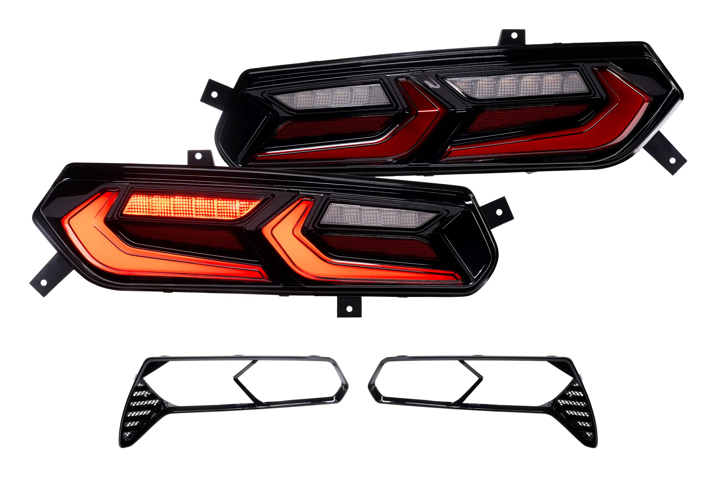 14-19 Chevrolet Corvette C7 XB LED Tail Lights (Red)